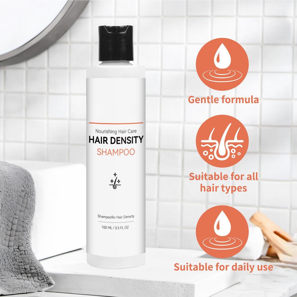 Шампунь питает и восстанавливает кожу головы, делая волосы густыми и способствуя росту