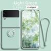 Новый цветной держатель кольца магнитный кронштейн чехол для Samsung Galaxy Z Flip 3 Flip4 Flip 5 5G Flip3 нескользящий чехол для Samsung Z Flip5