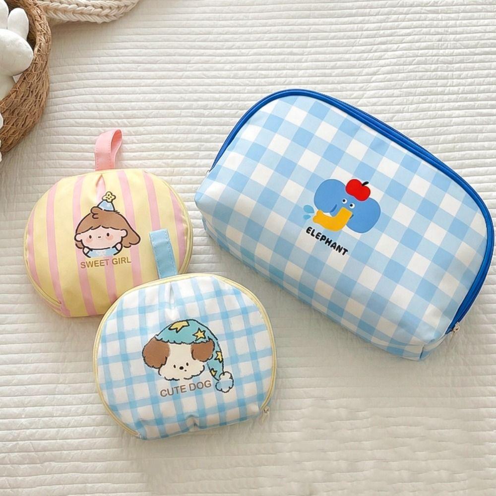 Portable Bra Storage Bag Cartoon Underwear Sorting Bag Intimate Clothes Pouch for Intimate Clothes