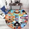 Милая Обезьянка D. Ковер Luffy из японской манги ONE PIECE мягкий, для дома, спальни, декора коврика для двери и противоскользящий ковер E15