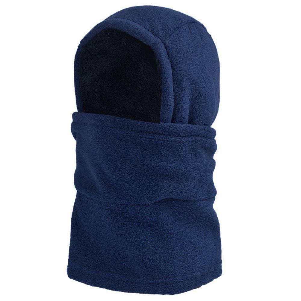 Уличная ветрозащитная утолщенная маска для лица шарф шапки утеплитель для шеи флисовая шапка