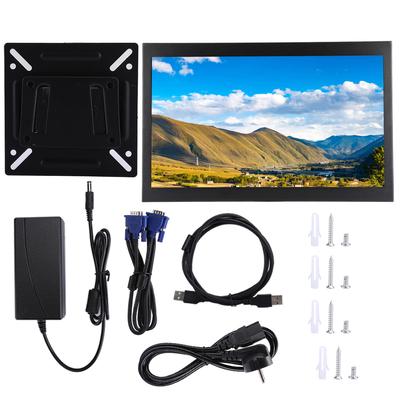 15,6-дюймовый многоточечный емкостный сенсорный экран 1920x1080 цельнометаллический промышленный монитор для HDMI VGA