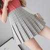 Pleated Skirt for Women In Autumn and Winter New JK Skirt Avocado Green Plaid Printed High Waist Korean Short Skirt
