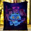 1pc KPop22 Theme Blanket - Digital Print, Polyester, Cozy for All Seasons, Perfect for Outdoor, Camping, and Travel