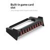 PGTECH GP-395 For Nintendo Switch OLED/Switch 2 Game Console Storage Rack Horizontal Stand with 10 Game Card Slot