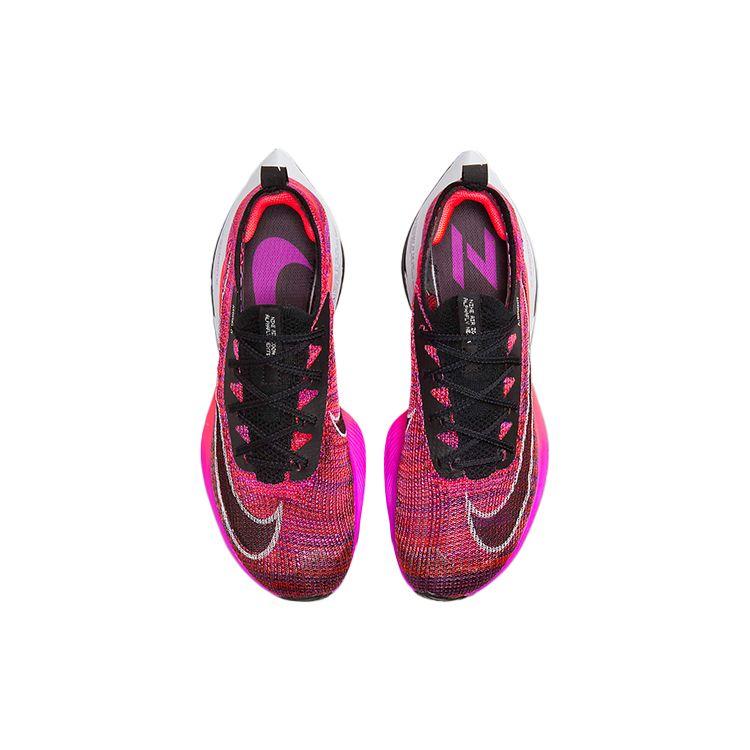 Nike Air Zoom Alphafly NEXT% Flyknit Hyper Violet Женские кроссовки Фиолетовый Flash-Малиновый Черный CZ1514-501