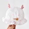 Cotton Baby Bucket Hats 0-6M Girl Boy Bonnet Cap Cute Baby Fisherman Cap  For Infant