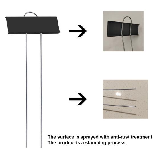 15Pcs Plant Label Stakes Wide Application Rust-proof Water-Proof Not Easy To Deform Reusable Plant Labeling Stand