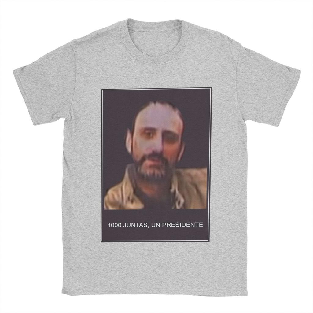 Мужская футболка Хуан стоит 1000 досок Президент Хипстер Хлопковые футболки Футболка с коротким рукавом Круглый вырез Топы С принтом