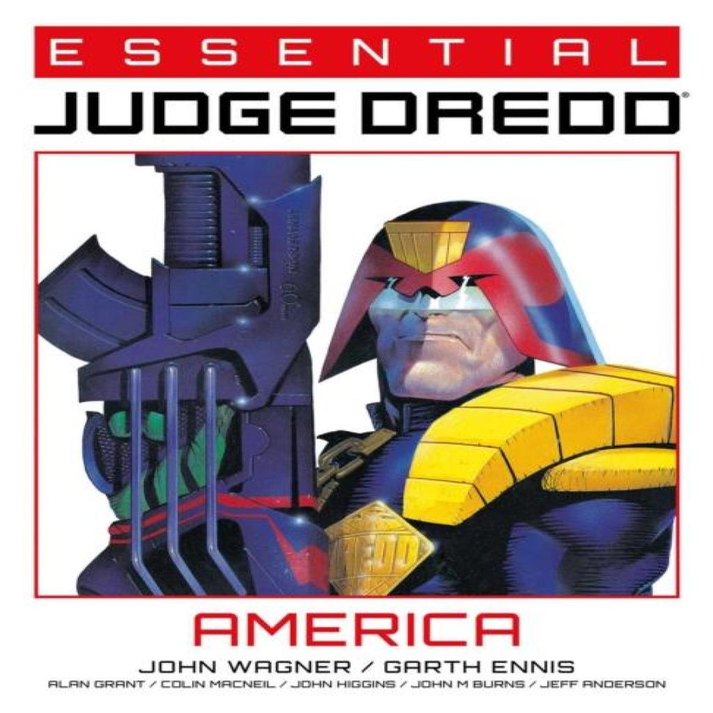 Essential Judge Dredd America by Garth Ennis Paperback Book 9781781088609