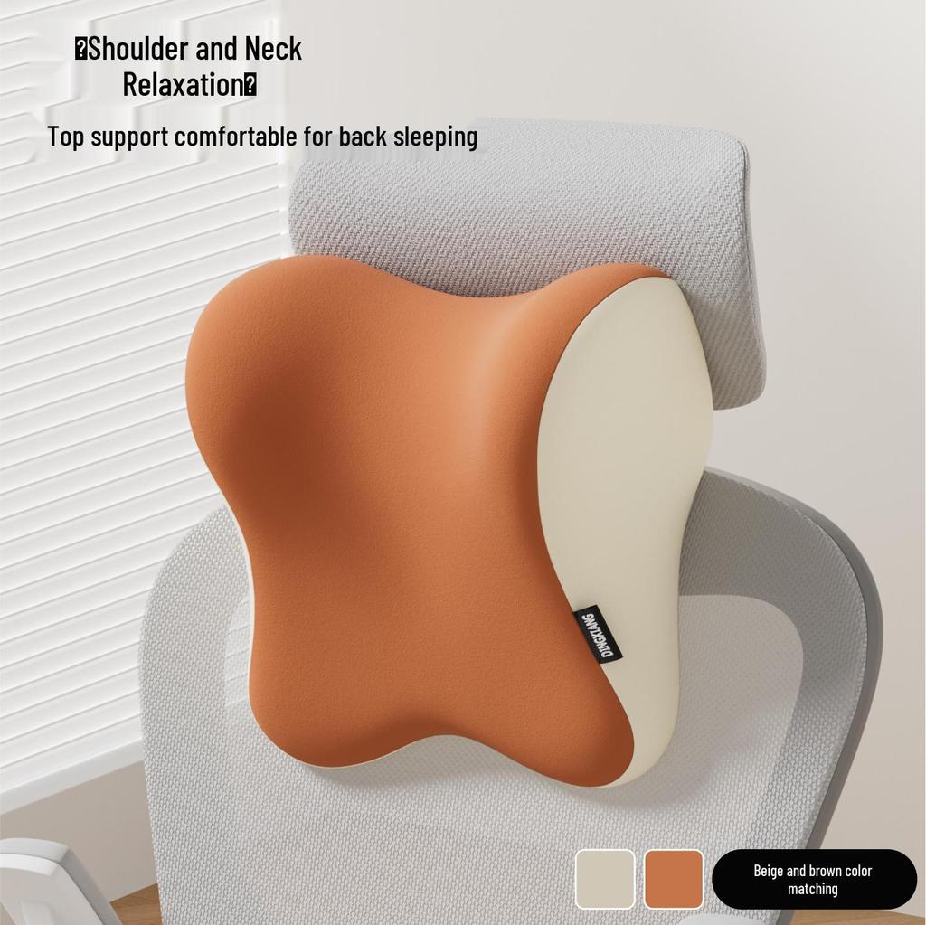 Эргономичный подголовник для игрового и офисного кресла с поддержкой поясницы и подушкой для шеи