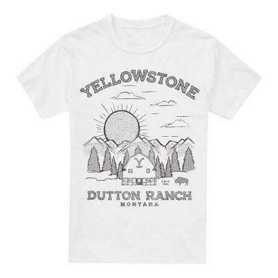 Футболка мужская Yellowstone Dutton Ranch Sunrise