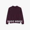 Базовый женский свитер пуловер Basic House 100% шерсть