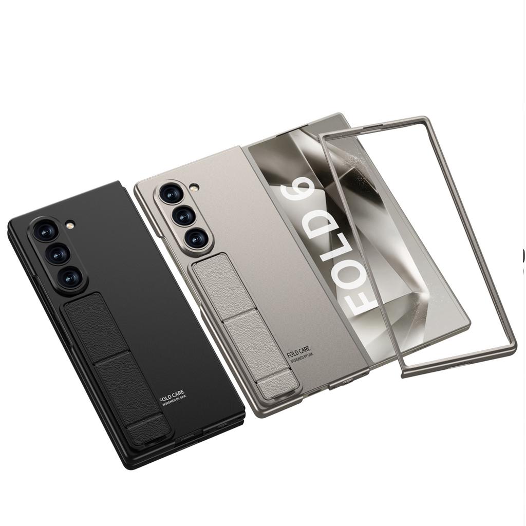 Samsung Zfold6 Ультратонкий Складной Кронштейн Чехол для Мобильного Телефона Матовая Оболочка Пленка Интегрированный Защитный Чехол для Fold6