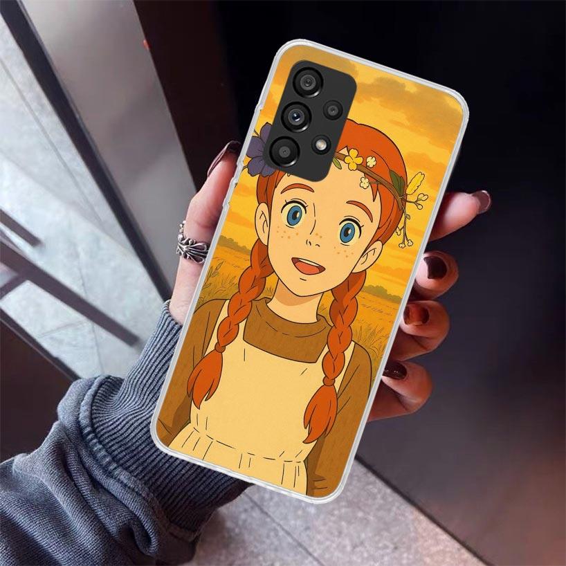 A-Anne Of Green Gables Shirley Phone Case For Samsung Galaxy A52 A51 A50S A32 A22 A12 A02S A72 A71 A31 A70 A30S Note 20 Ultra 10