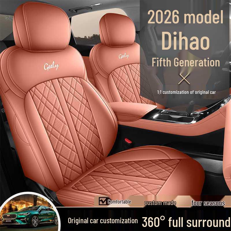 Роскошные всесезонные чехлы на сиденья для Geely Emgrand 2026: Полное покрытие, Индивидуальная посадка.