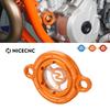 NICECNC Для KTM EXC250F ECF 350 2014-2025 SXF 250 SXF 450 2013-2025 Крышка Масляного Фильтра Двигателя XCF 250 350 450 EXC-F 450 500