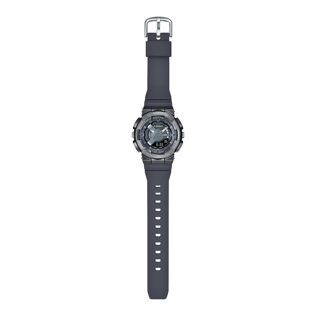 Casio G-SHOCK Men's Stainless Steel 200M Water Resistant Analog Shock Resistant Quartz Watch GM-S110B-8A