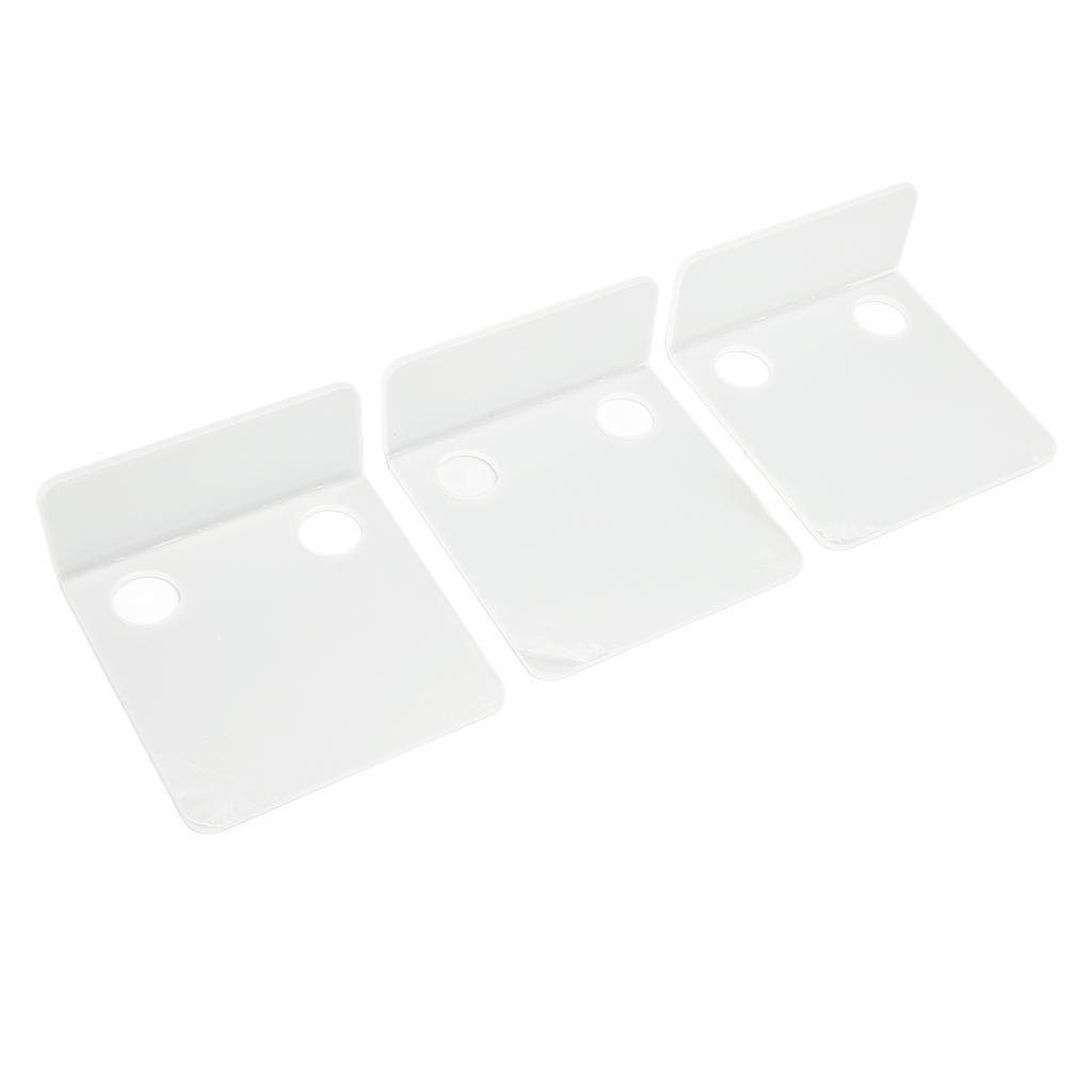 3 шт. Маленькие камеры видеонаблюдения Настенная полка с 6 кабельными зажимами 10 шт. Ленты Акрил Водонепроницаемый Сверло