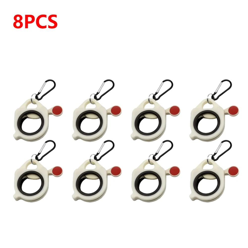 30/15/1 шт. Флуоресцентный органайзер для кабельных стяжек, ремешок для кабелей, держатель для хранения, портативный, сверхпрочный, инструмент для хранения кабельных стяжек на молнии для наружного использования