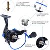 SOUGAYILANG 12 + 1BB Spinning Fishing Reels 5.2: 1 / 6.2: 1 High Speed Gear Ratio Smooth Powerful Freshwater / Saltwater Fishing Reel
