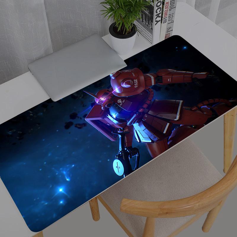 Mouse Pad XL Lockedge Mobile Suit Gundam Large Gaming Accessories Computer Gamer Keyboard Mouse Mat Desk Mousepad For Csgo