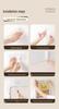 Waterproof Folding Bathroom Wall Cabinet with Mural Design and Clothes Storage