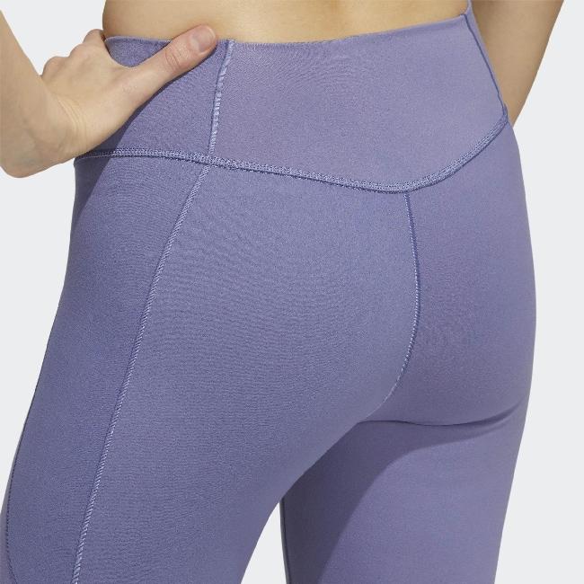 adidas Спортивные брюки женские светло-фиолетовые средние GR8097