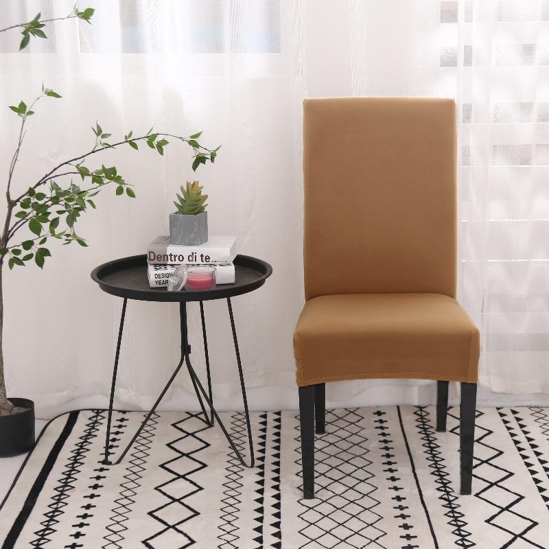 Breathable High Back Spandex Chair Cover Elastic Stretch Dining Room Seat Protector for Wedding Banquet Hotel