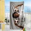 Man Suit Down Beach Towel Quick-Dry Soft Microfiber Comfortable Lightweight Suitable for Swimming, Gym, Camping, Yoga Vacation