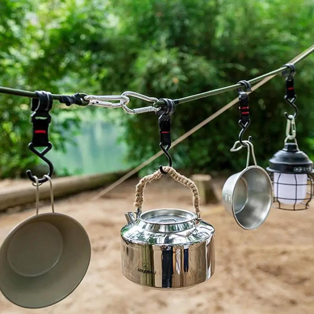 2 шт. Уличный сверхпрочный эластичный шнур-банджи, эластичная стяжка, веревка, карабины, веревки для упаковки багажа для каякинга, велоспорта, кемпинга