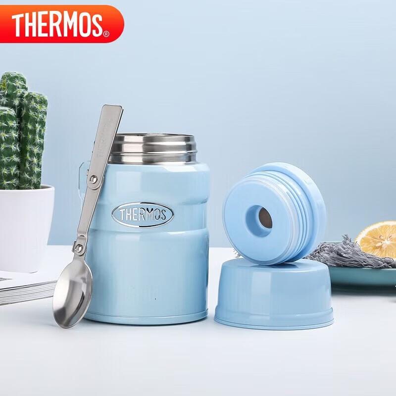 Thermos 520 мл Термос для еды из нержавеющей стали с клапаном сброса давления