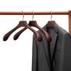 2pcs Wooden Coat Hanger Luxury Suit Hangers for Clothes Closet Wardrobe Organizer Wide Shoulder Suit Hanger