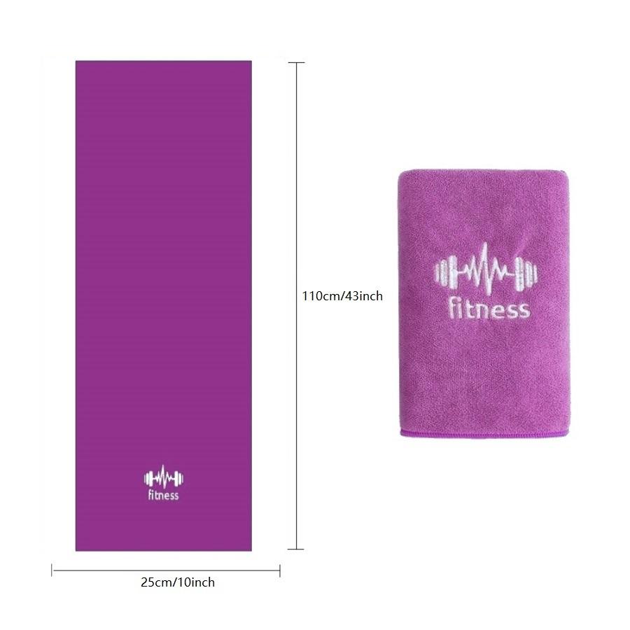 1 шт. Спортивное полотенце Тренажерный зал Полотенце Lpad Банное Быстросохнущее На открытом воздухе Впитывающее воду Бег Баскетбол, Кемпинг Пеший туризм Полотенце для пота