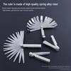 Stainless Steel Feeler Gauge 0.02-1.0MM Thickness Measurement Tool