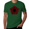 dark red rose hexa T-Shirt cute tops cute clothes fitted t shirts for men