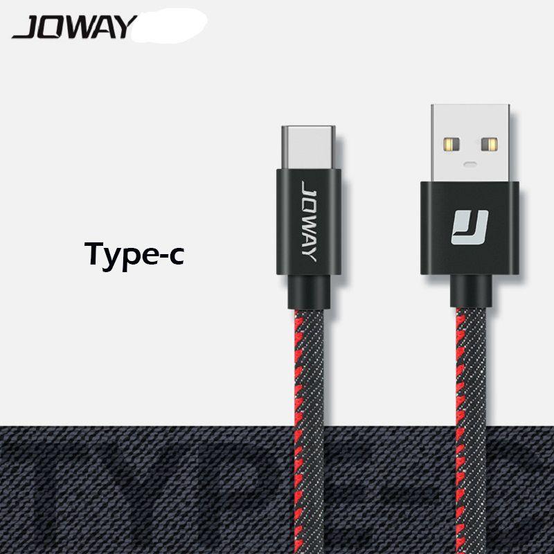 Кабель Micro USB Type C для Samsung Htc Быстрая зарядка с джинсовой оплеткой**