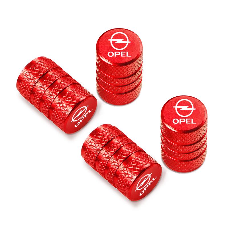 Car Wheel Tire Valve Caps Tyre Stem Covers Airdust Waterproof For Opel Astra GTC Insignia Antara Meriva Zafira Vectra Mokka YN6