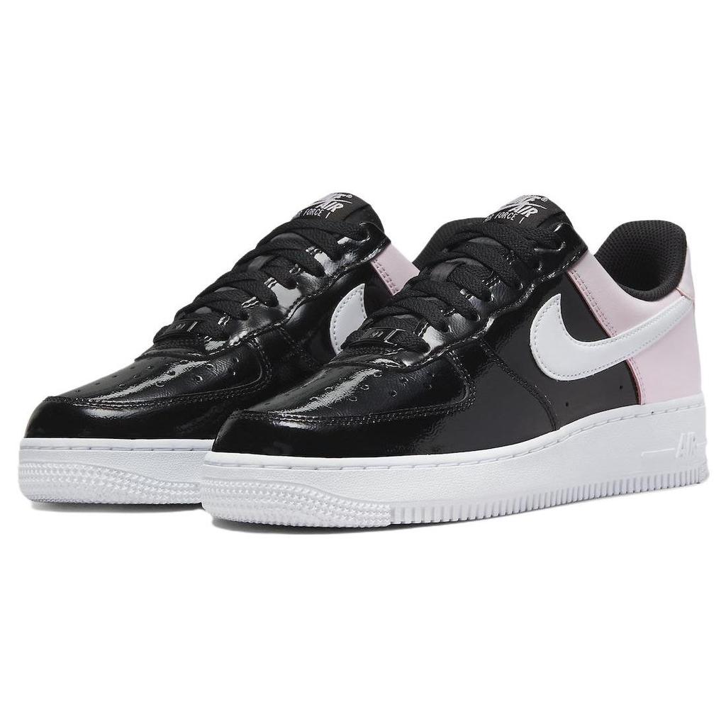 Nike Air Force 1 07 Черные розовые женские кроссовки из пенопласта Белые DJ9942-600