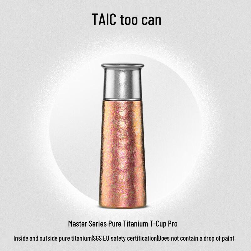 TAIC Pro Pure Titanium Insulated Water Bottle with Filter