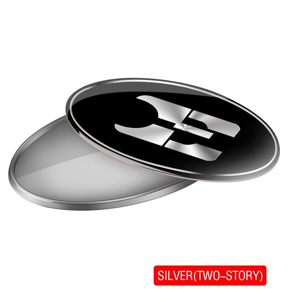3D Car Aluminum Metal Logo Badge Body Fender Trunk Decoration Stickers For KIA Stinger RIO Sorento Picanto Ceed Borrego Syros K5 MT8