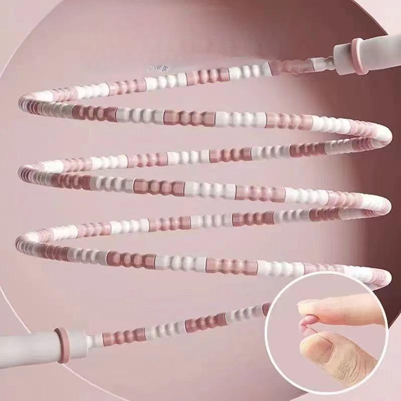 Мягкая резиновая скакалка для учеников начальной школы с бамбуковыми узлами, записываемое имя только для детей, спортивный инвентарь для детского сада, скакалка