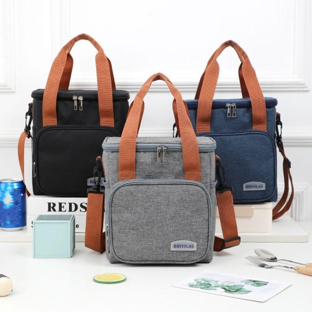 Portable Food Cooler Bags Large Capacity Insulated Case Reusable Lunch Bag Travel