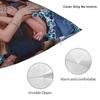 Katseye Kpop Style Square Pillow Cases Cushion Cover Vintage Zippered Decorative Throw Pillow Case Cover For Home 45X45Cm