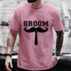 Футболка Groom Squad Friends Bachelor Stag Party Блузки Single Farewell Tees Fashion Graphic Wedding Tops Team Evg Future Groom