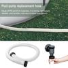 40/150cm White Pool Pump Hose Filter Pump Hose Pool Pump Replacement Hose For 11535 Replacement Pool Hose For Hot Tubs