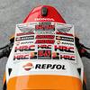Honda Motorcycle Decoration Reflective Stickers Waterproof Scooter Helmet Decals HRC Modification Accessories Sponsor Stickers akn256