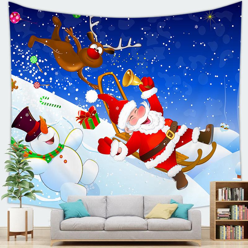 Санта-Клаус украшения Рождественская елка серии гобелен настенный