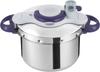 Tefal Pressure Cooker 6L IH Compatible for 4 To 6 People Timer 10 Year Warranty Crypso Minute Perfect Purple P4620735 One-touch Open/close T-fal