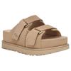 Сандалии тапочки на платформе толстая подошва Golden Star GOLDENSTAR HI SLIDE 1155458 SAND [UGG] женские US8(25,0 см) [Элемент]